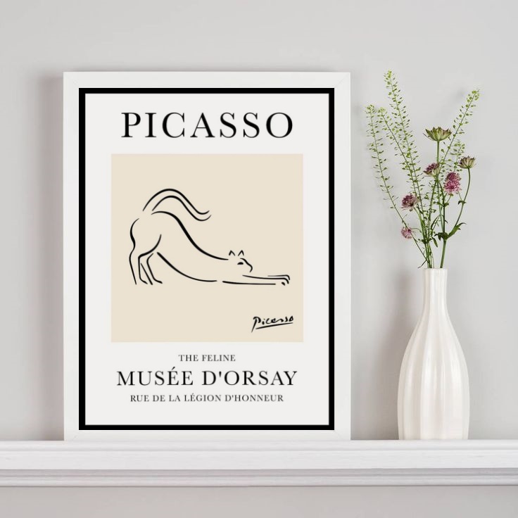 Quadro Poster Picasso - The Feline