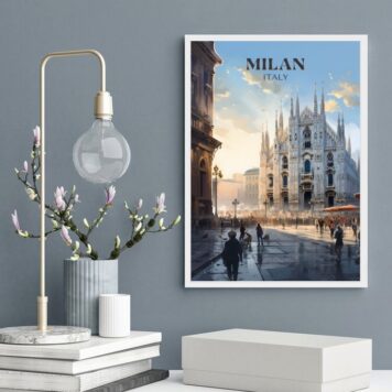 Quadro Decorativo Itália - Milão B