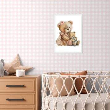 Quadro Para Quarto De Bebê Ursinha B