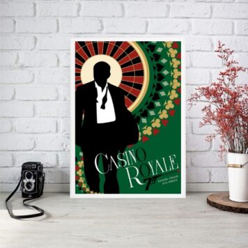 Quadro Poster Casino Royale B
