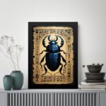Quadro Arte Egípcia - Escaravelho