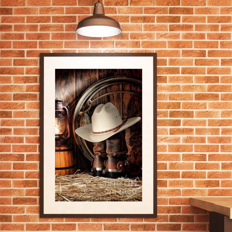 Quadro Fotografia Country - 60x48 Cm