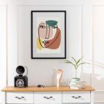 Quadro Decoração Moderna - 60x48 Cm