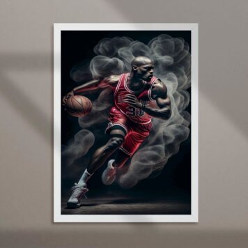 Quadro Decorativo Basquete - Jogador B