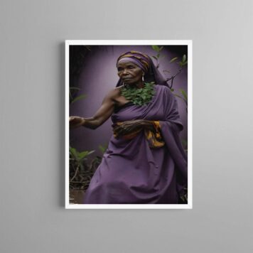 Quadro Decorativo Nanã - Candomblé B
