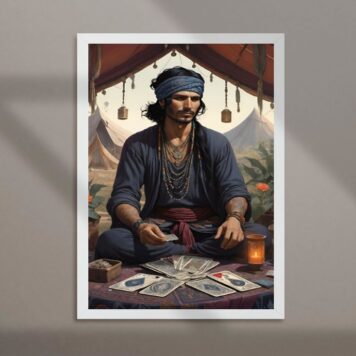 Quadro Homem Cigano - Tarot B