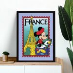 Quadro Viagem Para França