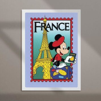 Quadro Viagem Para França B