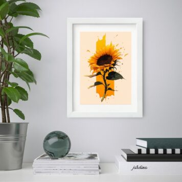 Quadro Girassol Art Street 60x48cm b