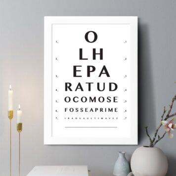 Quadro Decorativo Como se Fosse a Primeira e Ultima Vez b