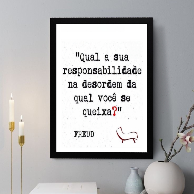 Quadro Decorativo Qual A Sua Responsabilidade na Desordem