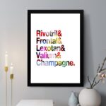 Quadro Decorativo Rivotril & Champagne