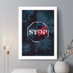 Quadro Decorativo St(op)art