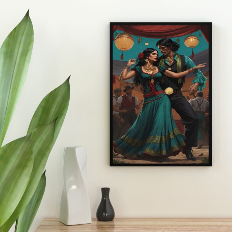 Quadro Ciganos Wladimir e Esmeralda - Image 2