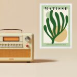 Quadro Decorativo Arte Matisse Verde