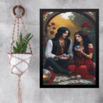 Quadro Decorativo Casal Ciganos Videntes b