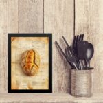 Quadro Decorativo Cozinha Pão