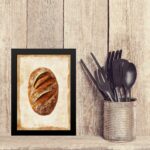 Quadro Decorativo Cozinha Pão Francês