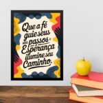 Quadro Decorativo Fé e Esperança