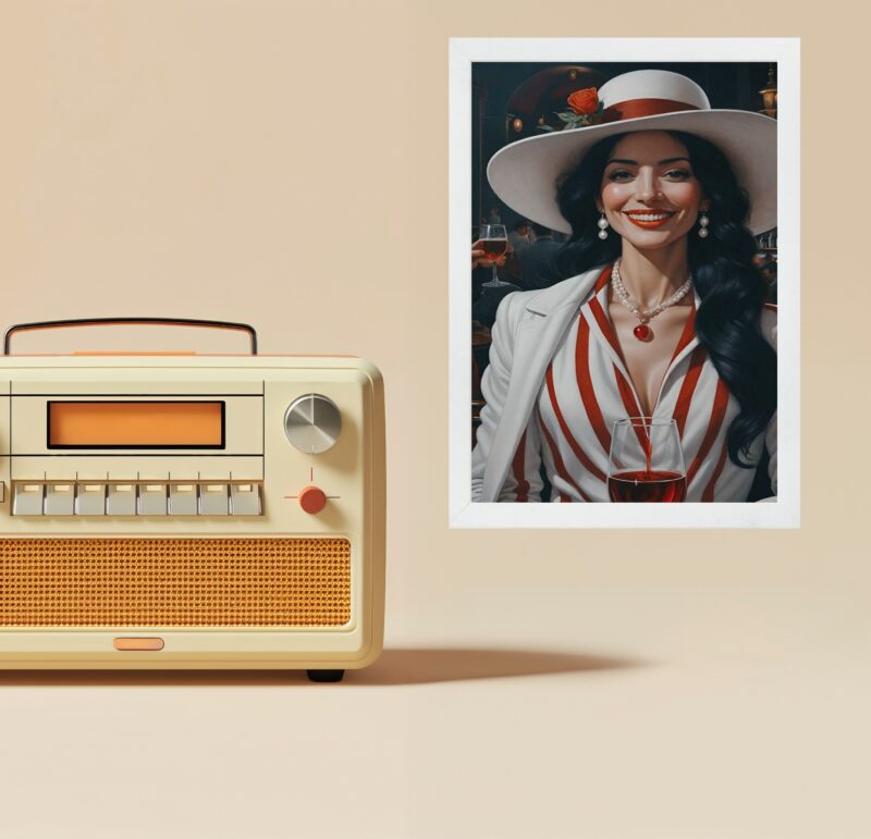 Quadro Decorativo Maria Navalha
