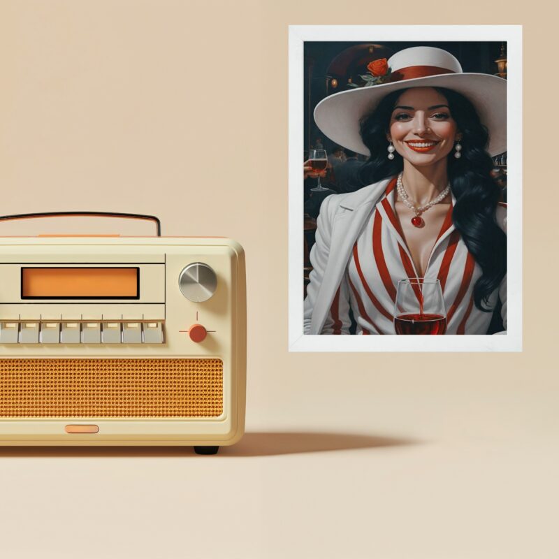 Quadro Decorativo Maria Navalha
