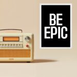 Quadro Decorativo Minimalista Be Epic
