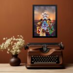 Quadro Decorativo Reunião Dos Orixás