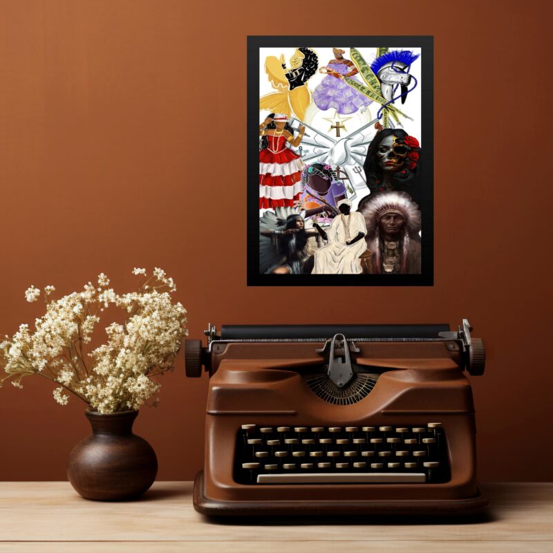 Quadro Decorativo Umbanda