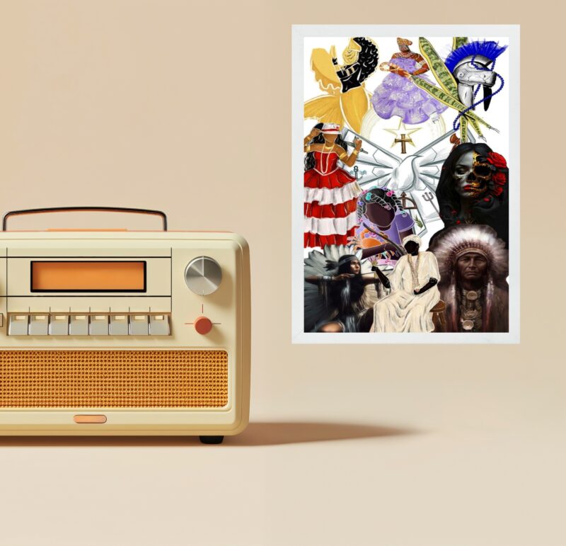 Quadro Decorativo Umbanda