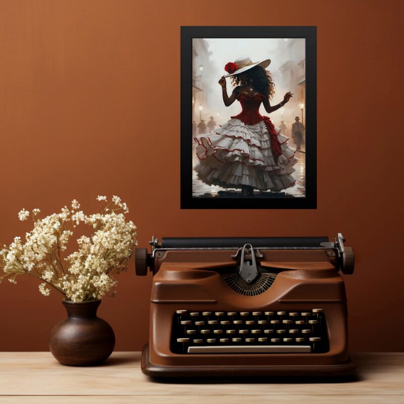 Quadro Decorativo Umbanda Maria Navalha