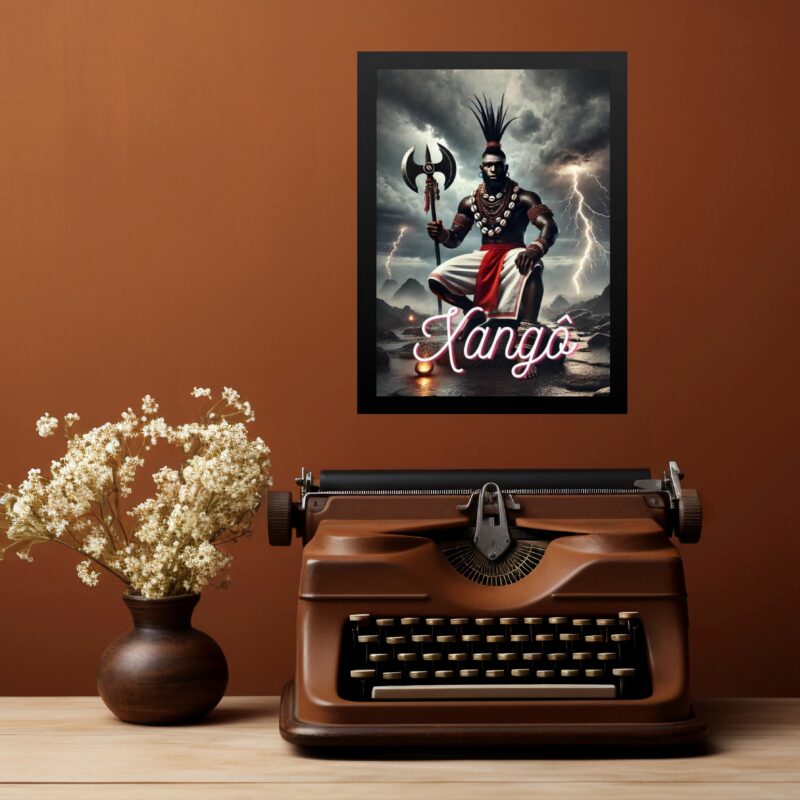 Quadro Decorativo Xangô b