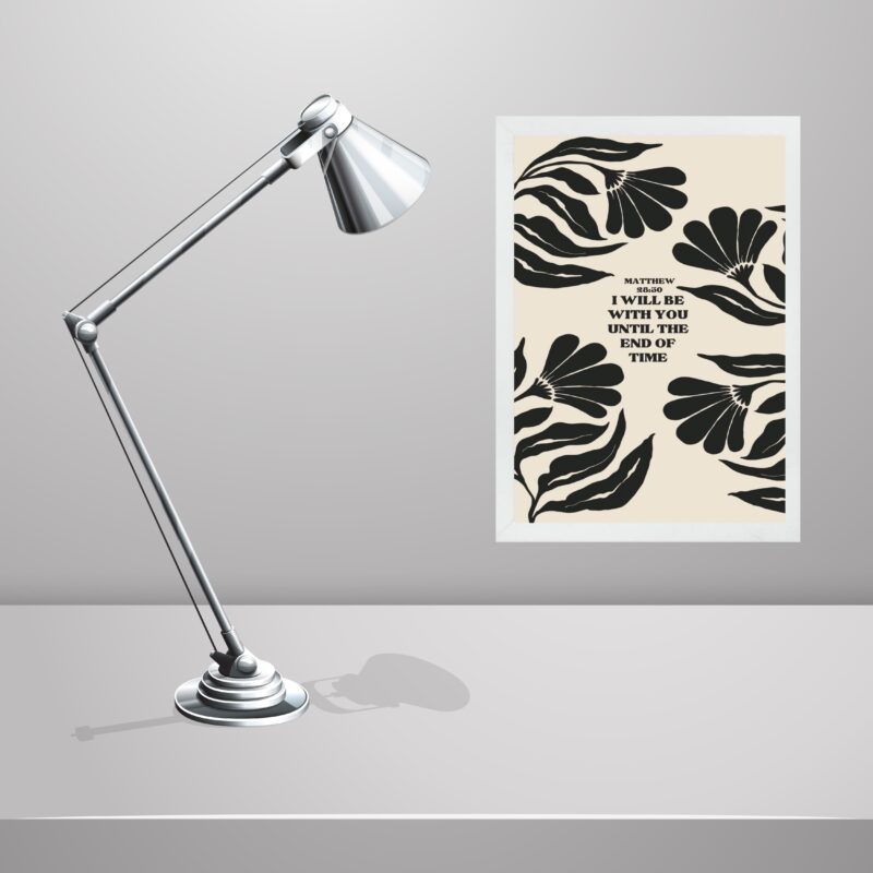 Quadro Decorativo versículo Bíblico