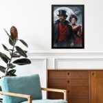 Quadro Exú e Pombagira 7 Encruzilhadas