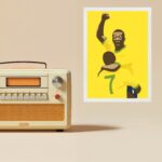 Quadro Futebol Do Brasil - Comemoração