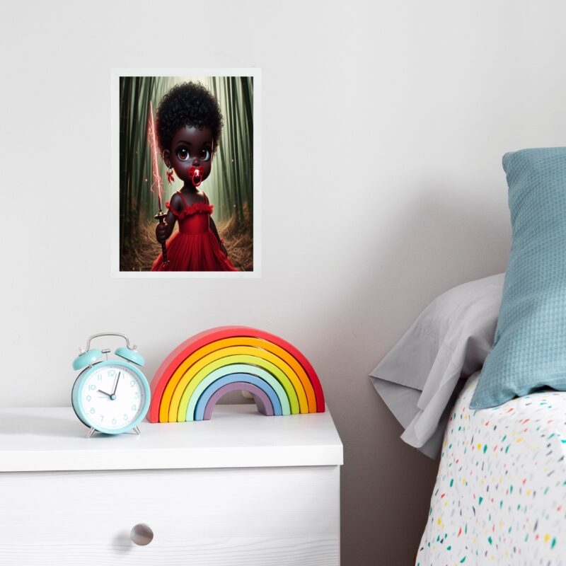 Quadro Infantil Orixá Baby Iansã