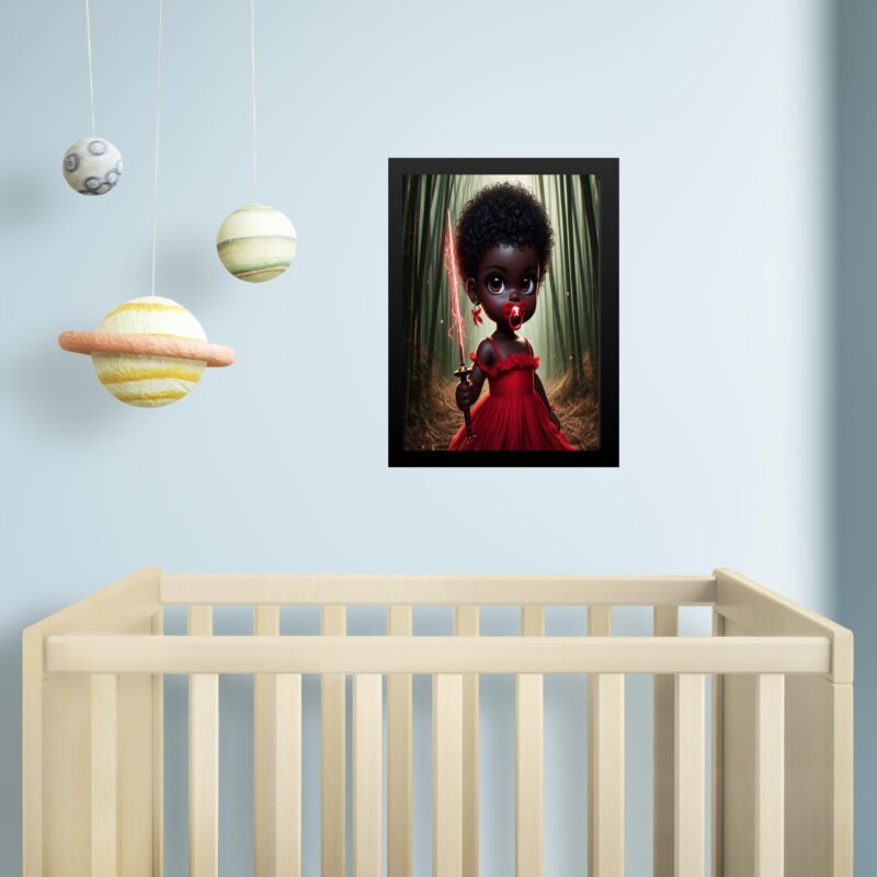 Quadro Infantil Orixá Baby Iansã