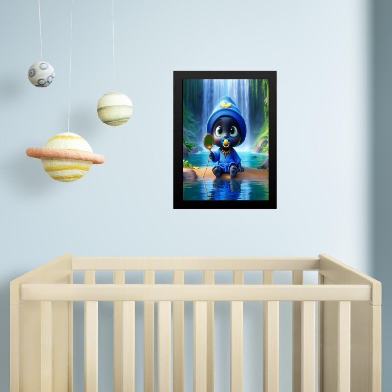 Quadro Infantil Orixá Baby Logun Edé
