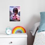 Quadro Infantil Orixá Baby Obá