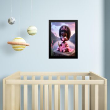 Quadro Infantil Orixá Baby Obá