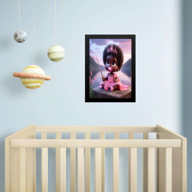 Quadro Infantil Orixá Baby Obá