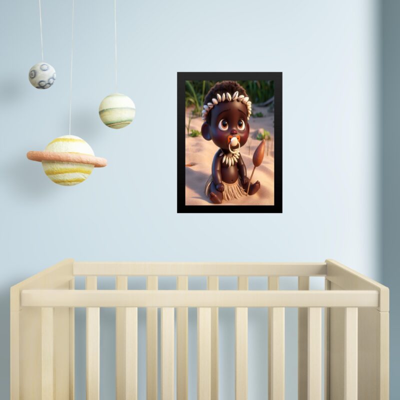 Quadro Infantil Orixá Baby Obaluaê