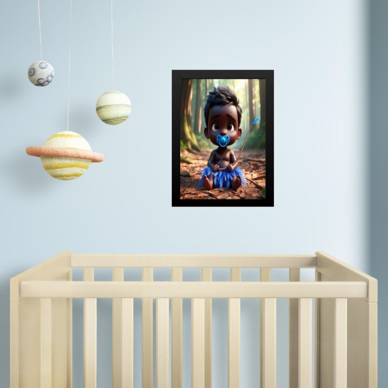 Quadro Infantil Orixá Baby Odé