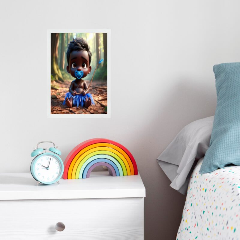 Quadro Infantil Orixá Baby Odé
