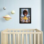 Quadro Infantil Orixá Baby Oxum