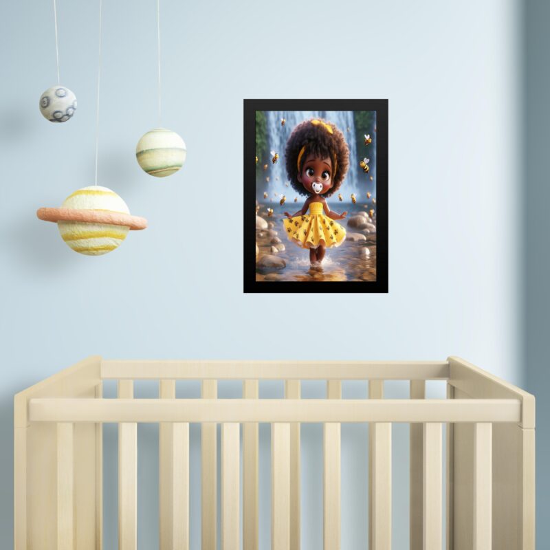 Quadro Infantil Orixá Baby Oxum