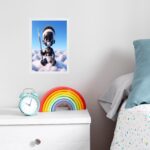 Quadro Infantil Orixá Criança Oxaguiã
