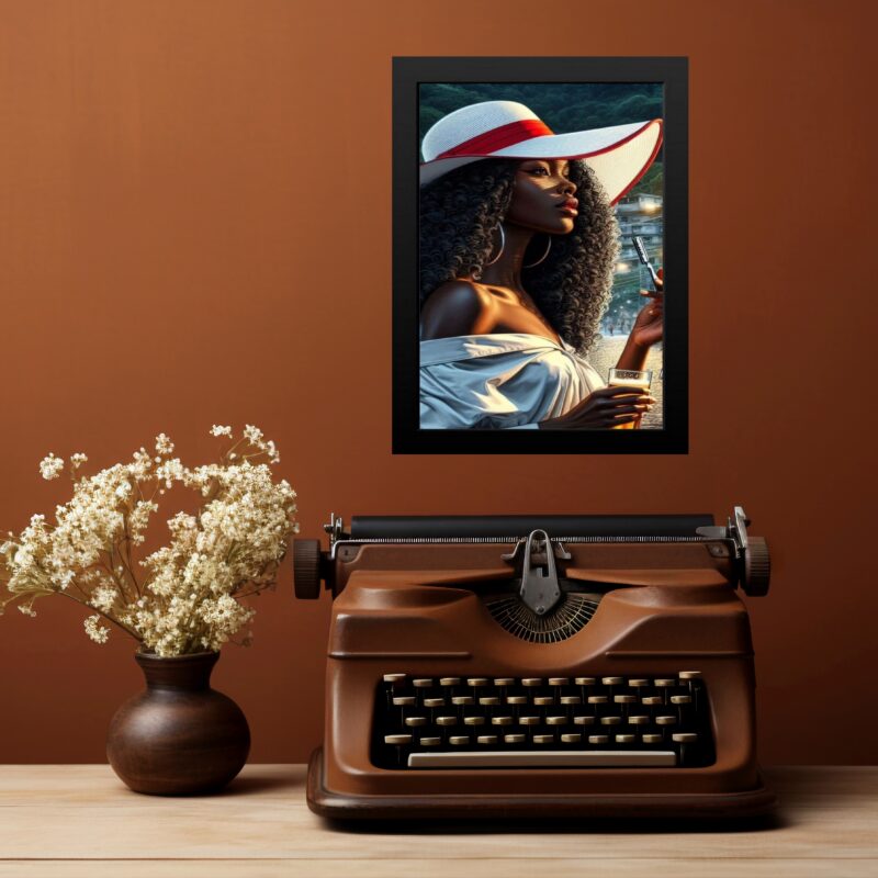 Quadro Maria Navalha Negra b