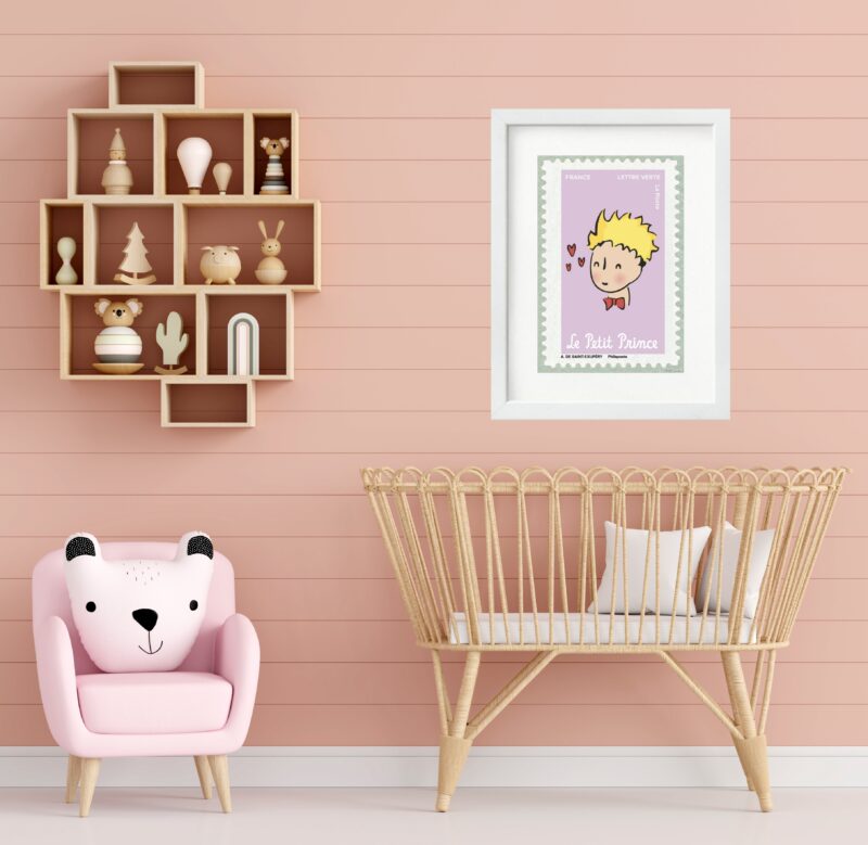 Quadro Pequeno Príncipe Amor - 60x48 Cm