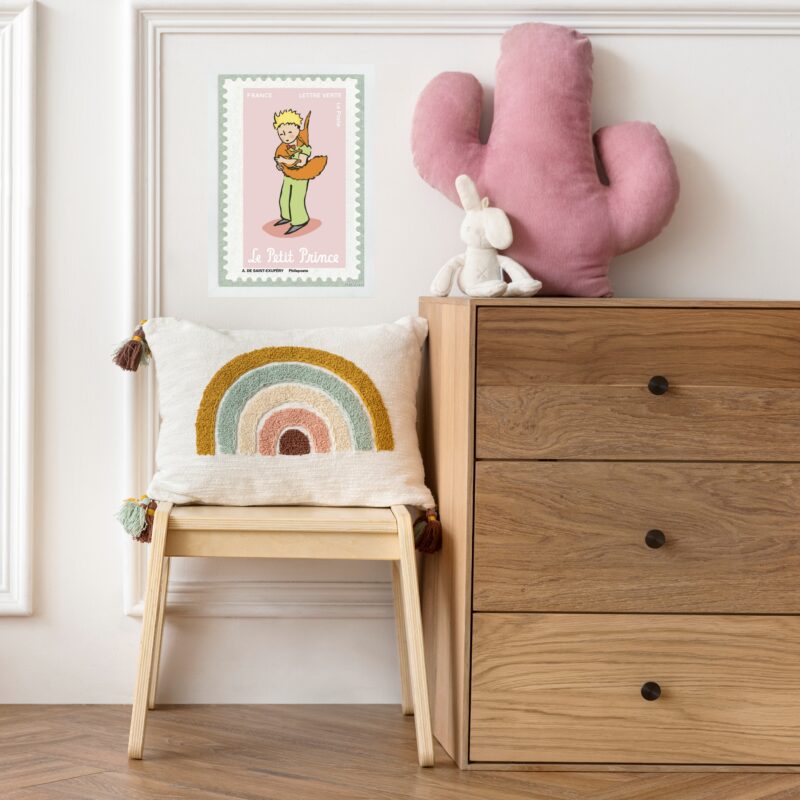 Quadro Pequeno Príncipe Com Raposa - Selo