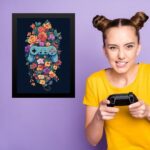 Quadro Quarto Adolescente Menina Gamer